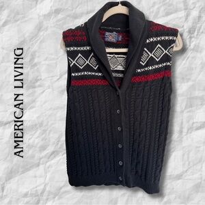 {American Living} COTTON Vest